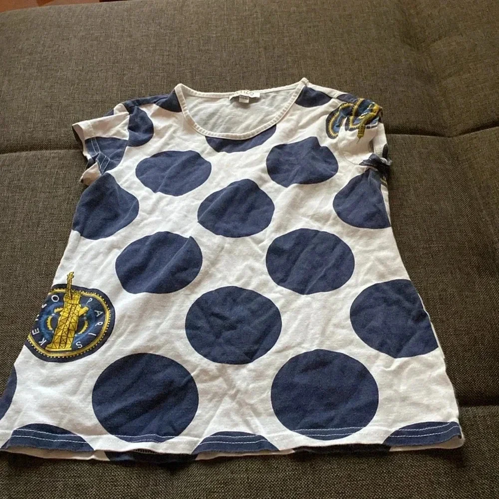 Kenzo Kids Girls Printed Dungarees and top size 10​​ - Picture 4 of 4